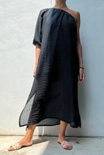 Capri Toga Dress Black