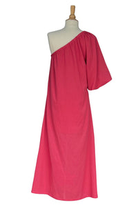 Capri Toga Dress Raspberry Pink