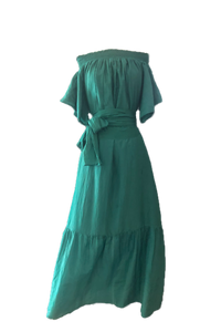 Felice Maxi Dress in Emerald