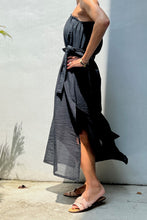 Capri Toga Dress Black